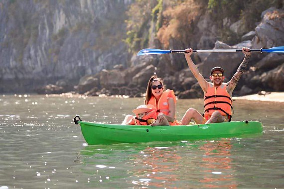 Full-day Lan Ha Heritage Voyage – Kayak Through Hidden Caves & Fishermen's World