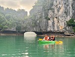 HALF-DAY LAN HA BAY TOUR – KAYAKING – SWIMMING – SNORKELING