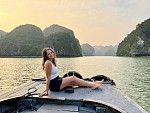 LAN HA  & HA LONG BAY DAY TOUR – KAYAKING – SWIMMING – SEAFOOD LUNCH